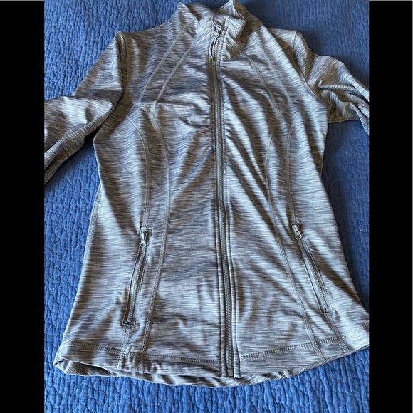 90Degrees By Reflex Gray Zip Up Size S - Picture 1 of 3